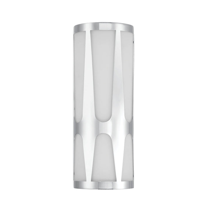 Crystorama Crystorama Royston Integrated LED Polished Chrome Sconce
