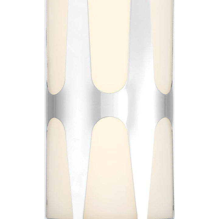 Crystorama Crystorama Royston Integrated LED Polished Chrome Sconce