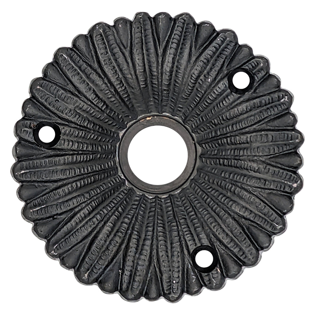 Solid Brass Provincial Style Rosette (Black Bronze Finish) COPPER MOUNTAIN HARDWARE