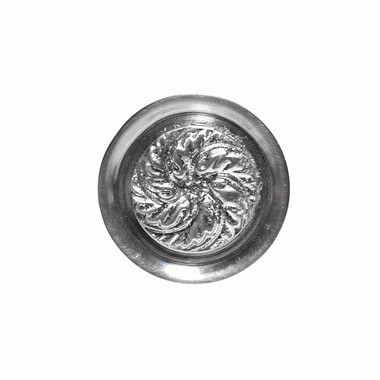 1 1/3 Inch Solid Brass Victorian Cabinet Knob (Satin Nickel Finish) COPPER MOUNTAIN HARDWARE