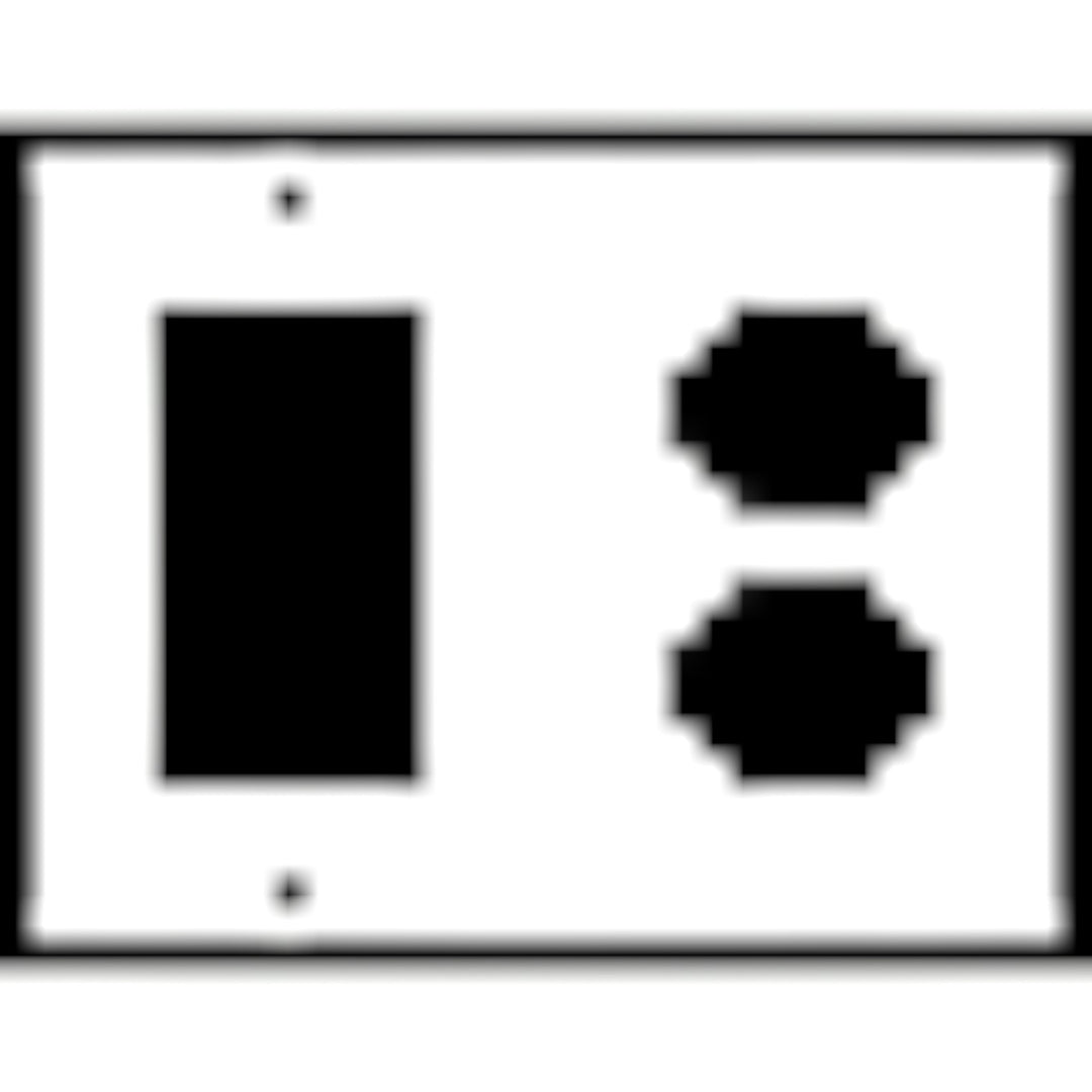 Corinthia Wall Plate (Rust Finish)