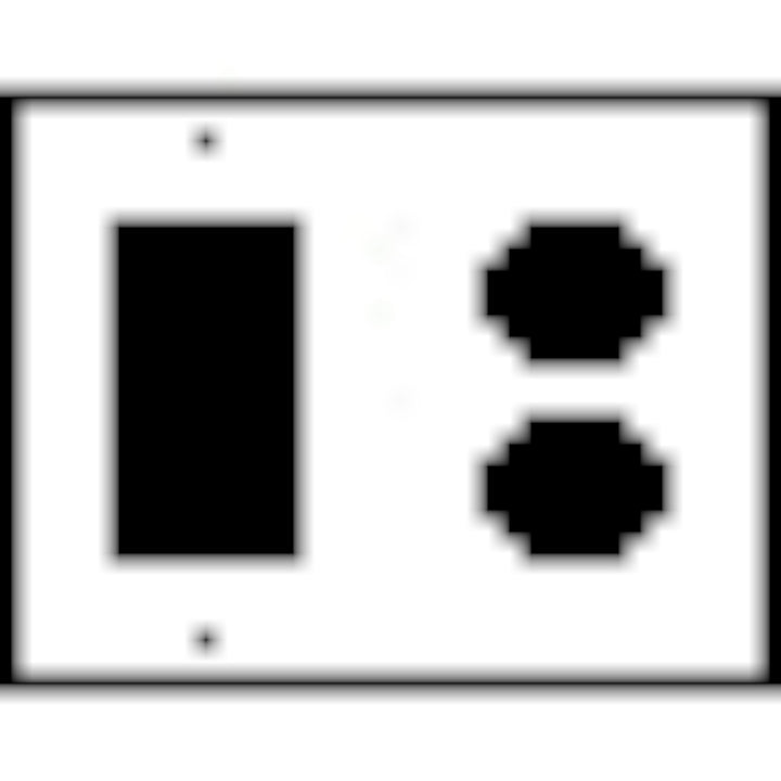 Sonnet Leaf Wall Plate (Bright Nickel Finish)