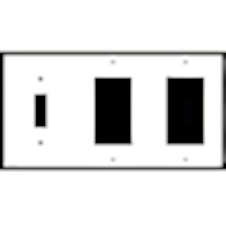 Sonnet Leaf Wall Plate (Matte Nickel Finish)