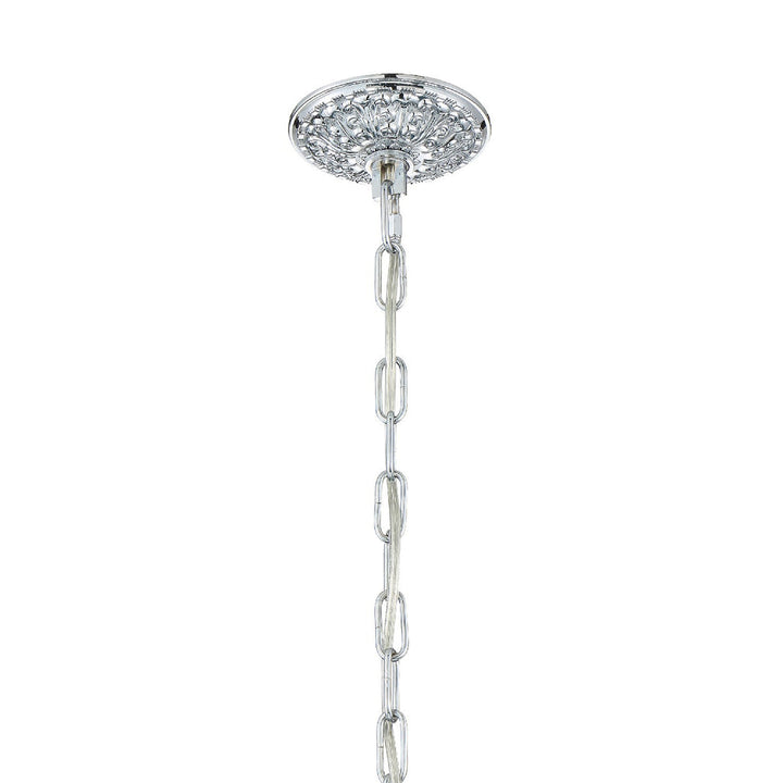 Crystorama Crystorama Traditional Crystal 5 Light Spectra Crystal Polished Chrome Chandelier