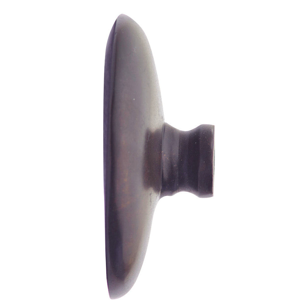 2 5/8 Inch Modern Brass Cabinet Knob (Black Bronze Finish) COPPER MOUNTAIN HARDWARE
