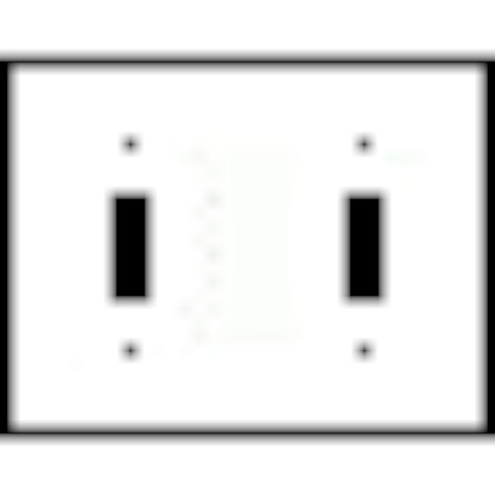 Bamboo Style Wall Plate (Matte Nickel Finish)