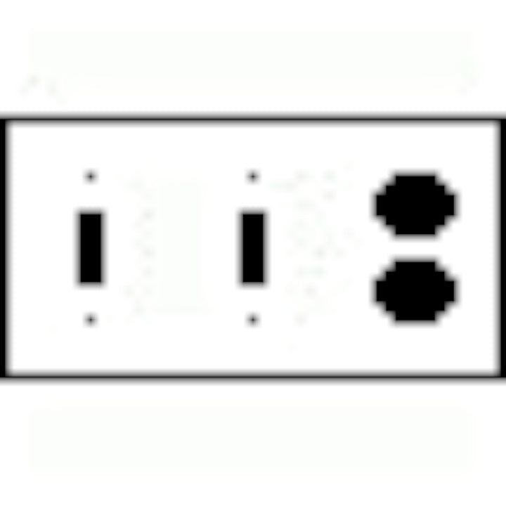 Sonnet Leaf Wall Plate (Bright Nickel Finish)