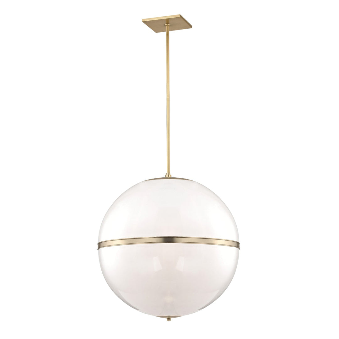 Crystorama Crystorama Brian Patrick Flynn Truax 4 Light Aged Brass Chandelier