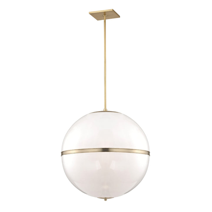 Crystorama Crystorama Brian Patrick Flynn Truax 4 Light Aged Brass Chandelier