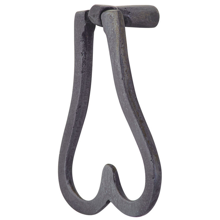 2 1/8 Inch Heart-Shaped Ring Pull (Black Bronze Finish) COPPER MOUNTAIN HARDWARE