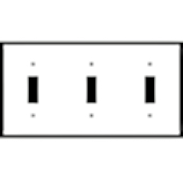 Sonnet Leaf Wall Plate (Bright Nickel Finish)