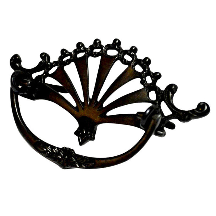 4 1/2 Inch (3 Inch c-c) Horizon Art Deco Bail Pull (Black Bronze Finish) COPPER MOUNTAIN HARDWARE