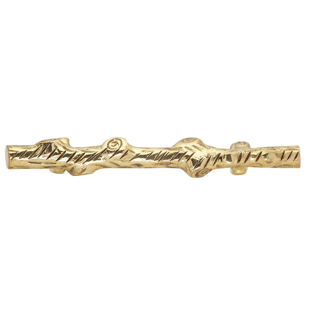4 1/2 Inch Tree Branch Cabinet Pull (Several Finishes Available)
