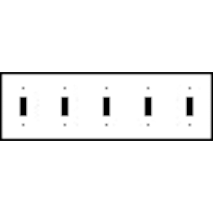 Bamboo Style Wall Plate (Oil Rubbed Bronze Finish)