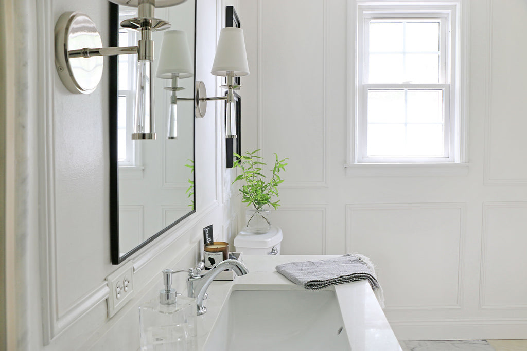 Crystorama Crystorama Baxter 1 Light Polished Nickel Sconce