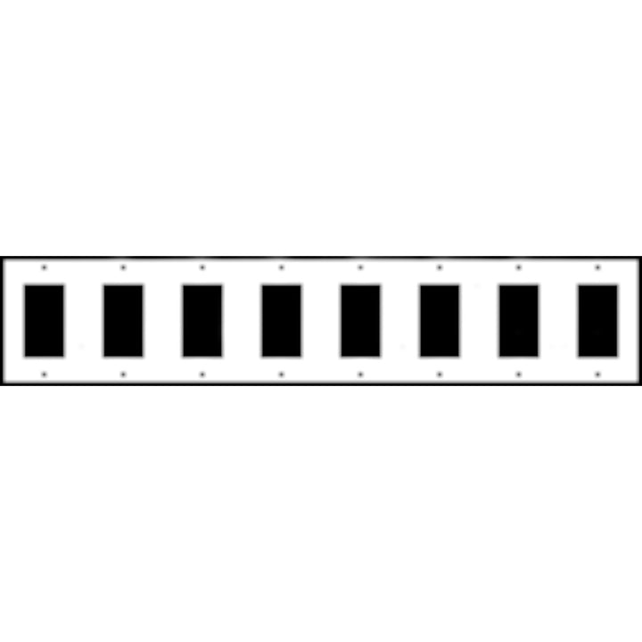 Fleur-De-Lis Wall Plate (Bright Nickel Finish)