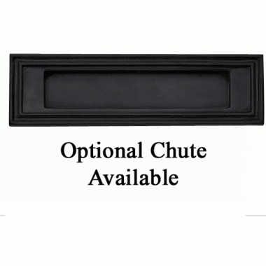 Mission Style Mail Slot for Front Doors (Black Bronze Finish) COPPER MOUNTAIN HARDWARE