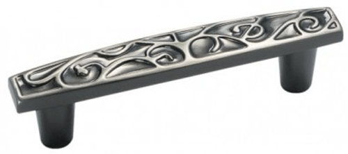 3 1/4 Inch Overall (3 Inch c-c) Ambrosia Trellis Cabinet Pull COPPER MOUNTAIN HARDWARE