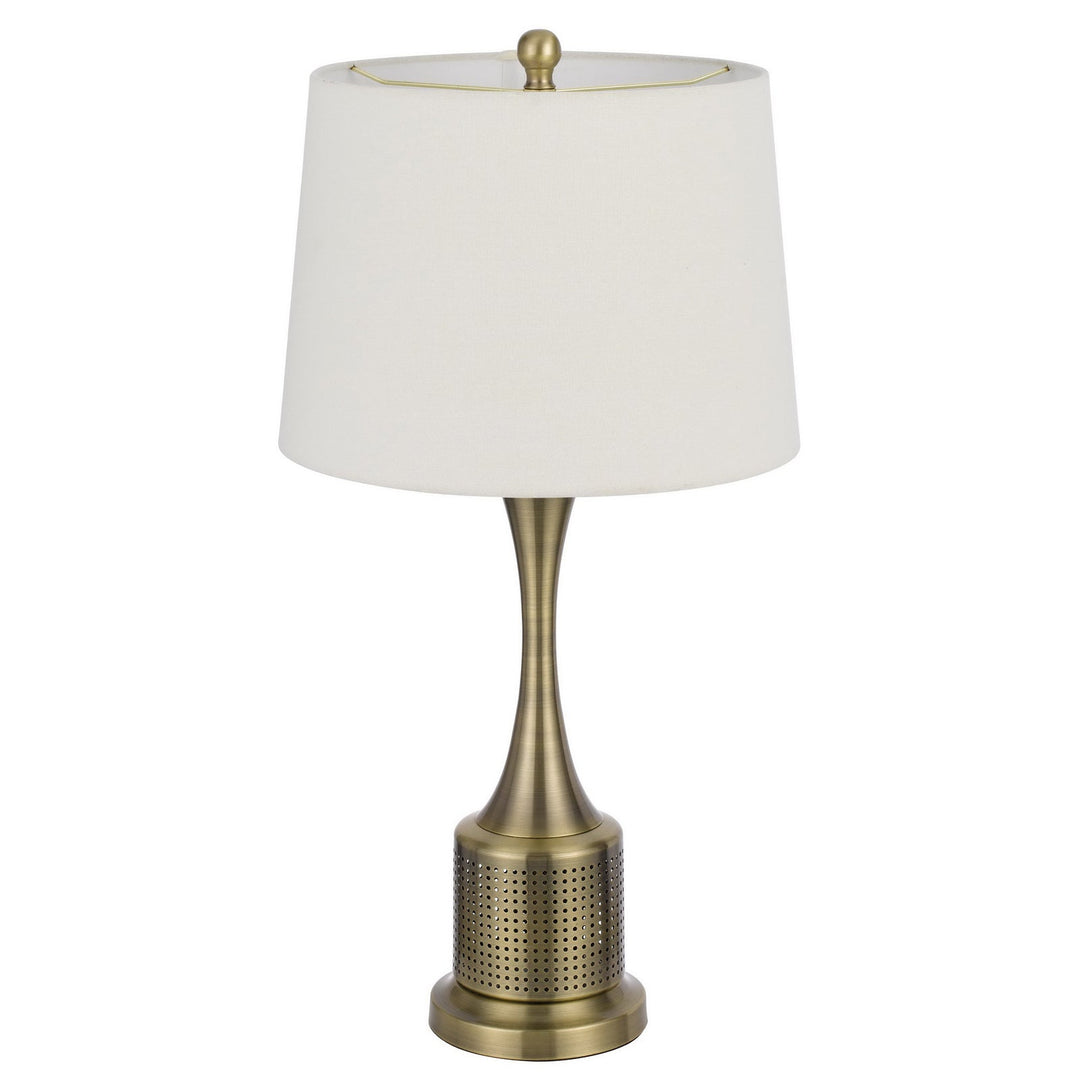100W TOCCOA METAL TABLE LAMP. PRICED AND SOLD AS PAIRS Cal Lighting