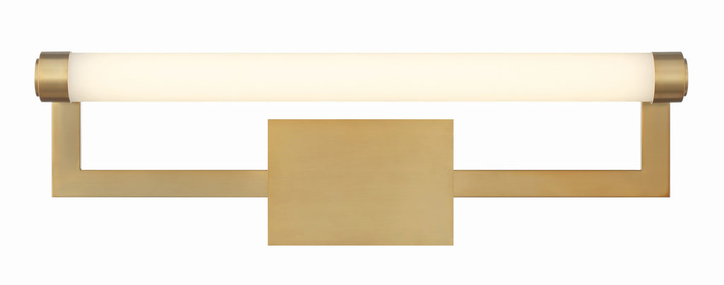 Crystorama Crystorama Clinton Integrated LED Vibrant Gold Bathroom Vanity 
