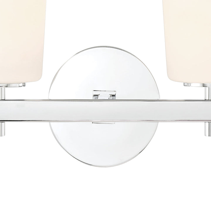 Crystorama Crystorama Colton 2 Light Polished Chrome Bathroom Vanity