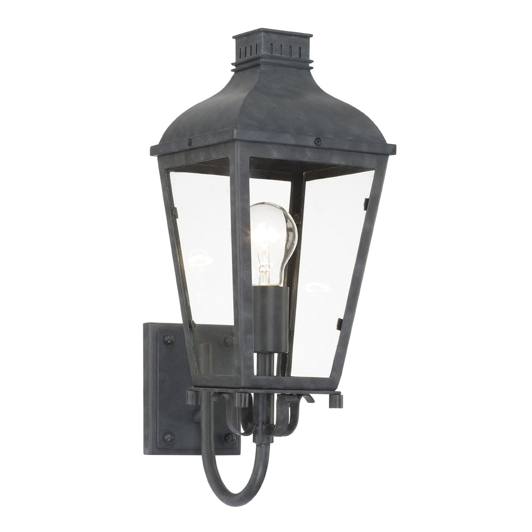 Crystorama Crystorama Dumont 1 Light Graphite Outdoor Sconce