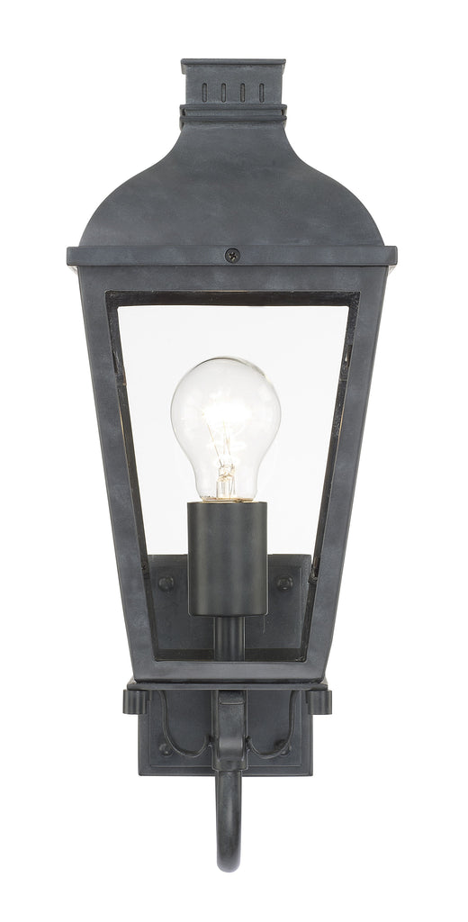 Crystorama Crystorama Dumont 1 Light Graphite Outdoor Sconce