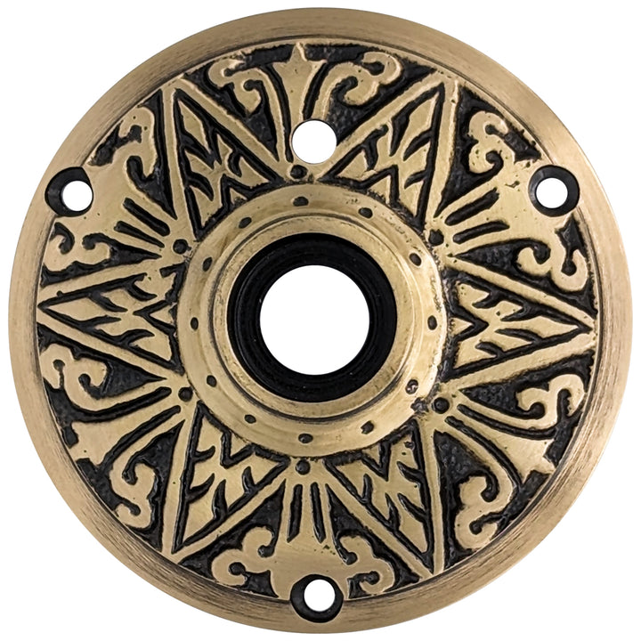 Solid Brass Eastlake Rosette COPPER MOUNTAIN HARDWARE
