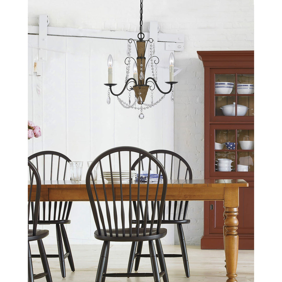 60W X 3 ANTIGO CHANDELIER Cal Lighting