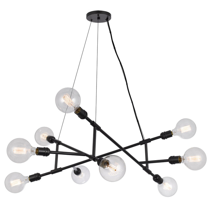 60W X 9 MASSENA METAL CHANDELIER Cal Lighting