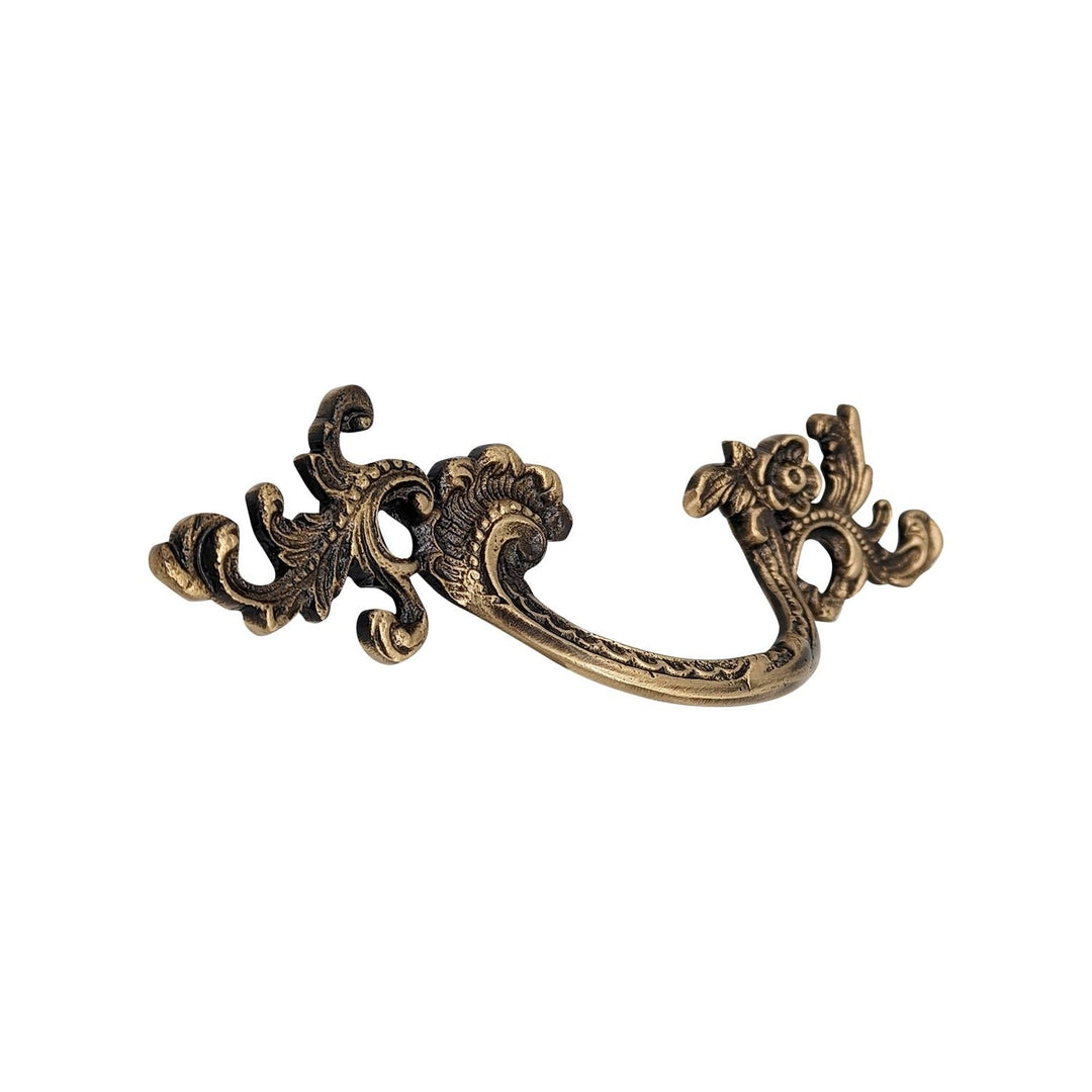 6 1/2 Inch (3.125" c-c) Filigree Rococo Pull (Several Finishes Available) COPPER MOUNTAIN HARDWARE