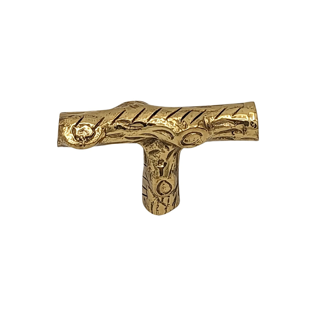 COPPER MOUNTAIN HARDWARE T Shape Tree Branch Cabinet and Furniture Knob