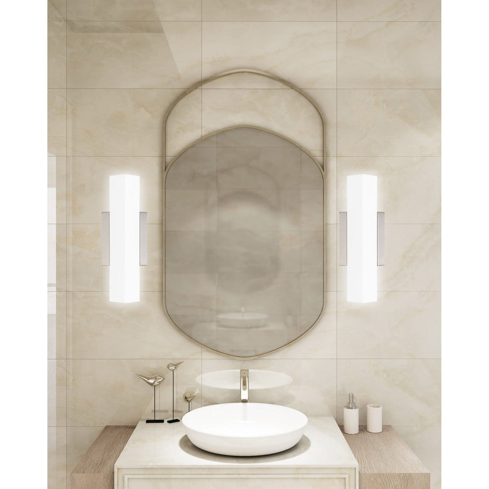 INTEGRATED LED 13W, 940 LUMEN, 80 CRI DIMMABLE VANITY LIGHT WITH ACRYLIC DIFFUSER Cal Lighting