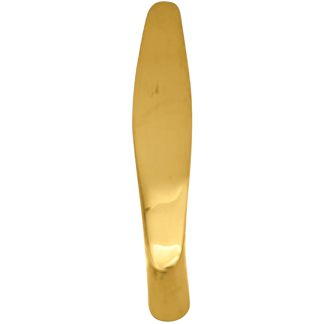 4 Inch Overall (3 3/4 Inch c-c) Solid Brass Traditional Pull