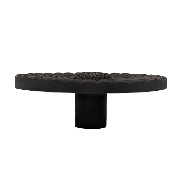 COPPER MOUNTAIN HARDWARE Solid Brass Art Deco Style Round Cabinet & Furniture Knob