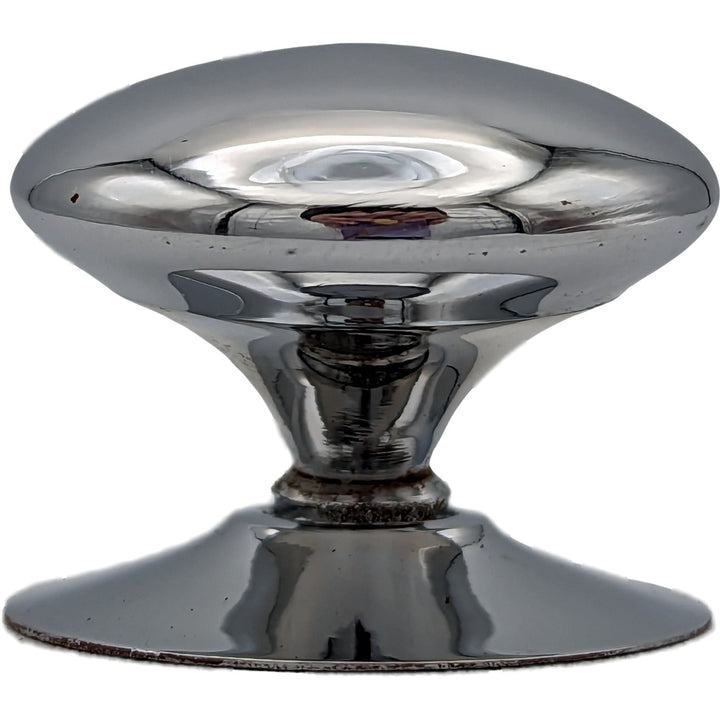 1 1/3 Inch Round Cabinet Knob with Backplate (Several Finishes Available) COPPER MOUNTAIN HARDWARE