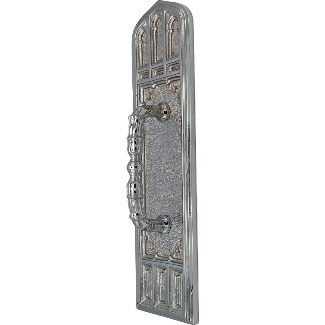 12 1/4 Inch Gothic Pull Plate COPPER MOUNTAIN HARDWARE
