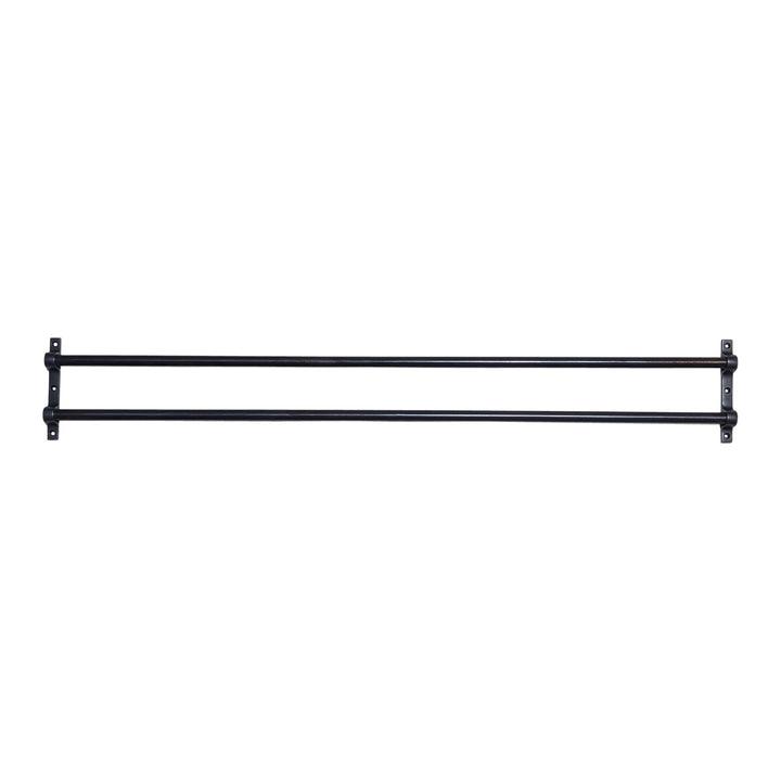 36 Inch Solid Brass Double Push Bar COPPER MOUNTAIN HARDWARE