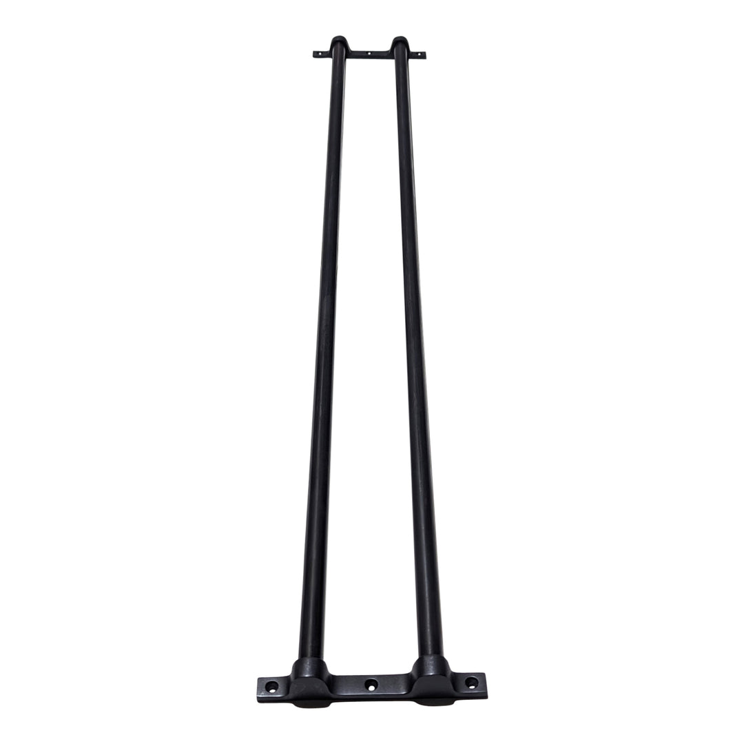 36 Inch Solid Brass Double Push Bar (Black Bronze Finish) COPPER MOUNTAIN HARDWARE