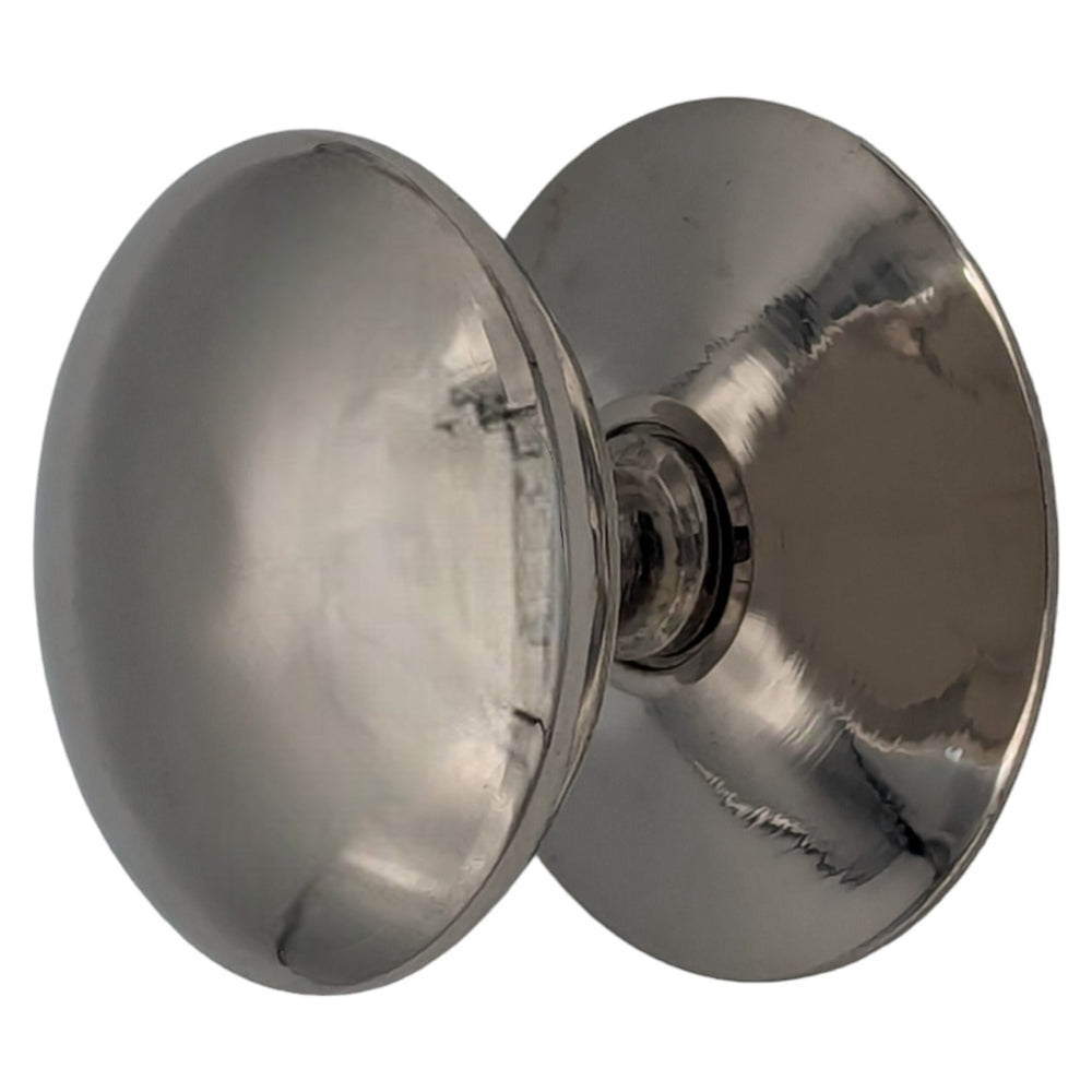 1 1/3 Inch Round Cabinet Knob with Backplate (Several Finishes Available) COPPER MOUNTAIN HARDWARE