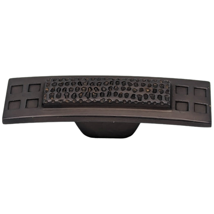 2 1/2 Inch Solid Brass Elongated Craftsman Cabinet Knob (Several Finishes Available) COPPER MOUNTAIN HARDWARE