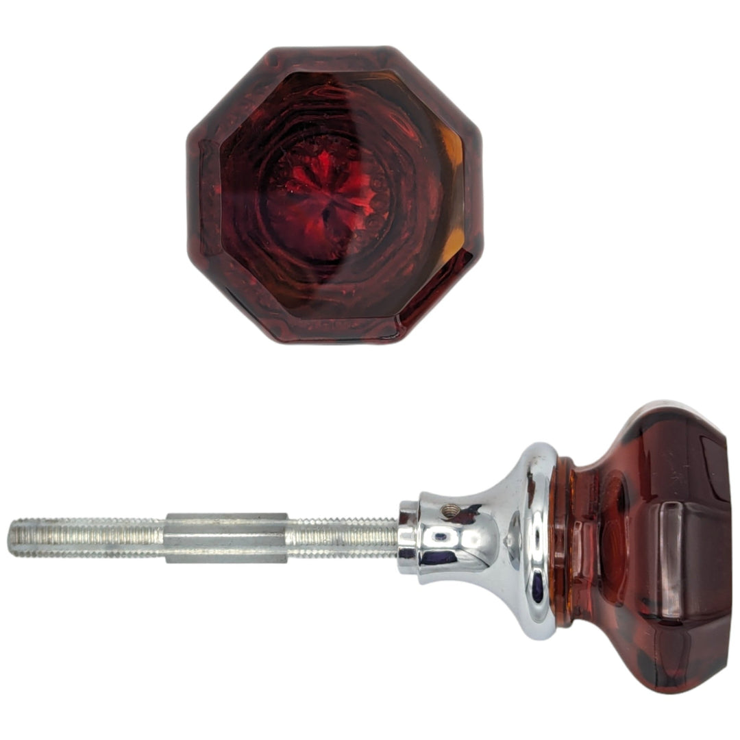 COPPER MOUNTAIN HARDWARE Octagon Crystal Spare Door Knobs