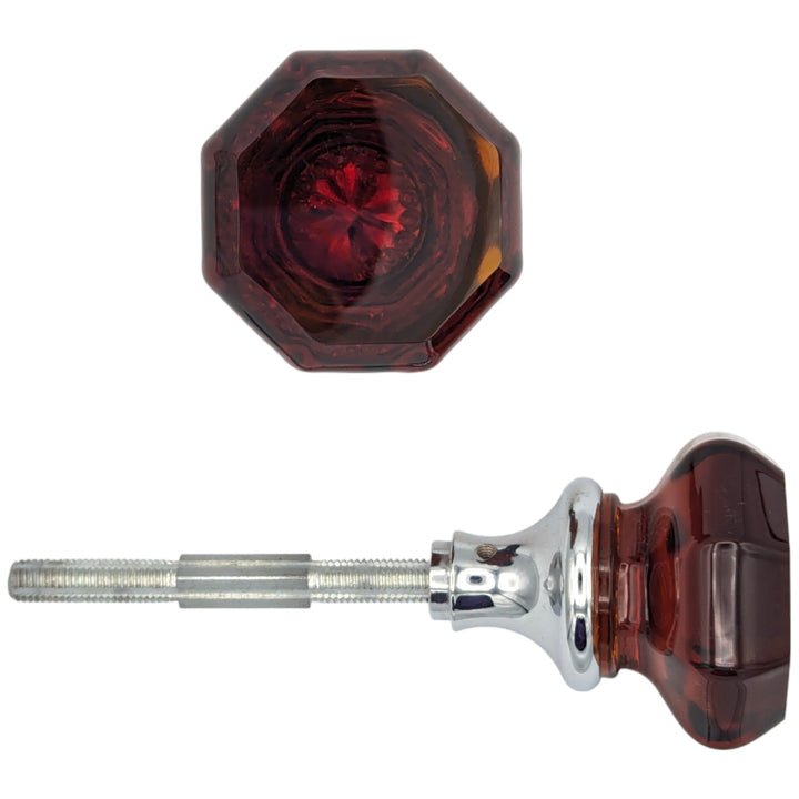 COPPER MOUNTAIN HARDWARE Octagon Crystal Spare Door Knobs