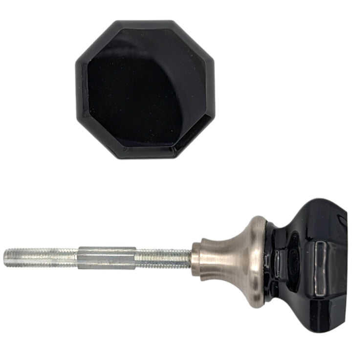 COPPER MOUNTAIN HARDWARE Octagon Crystal Spare Door Knobs
