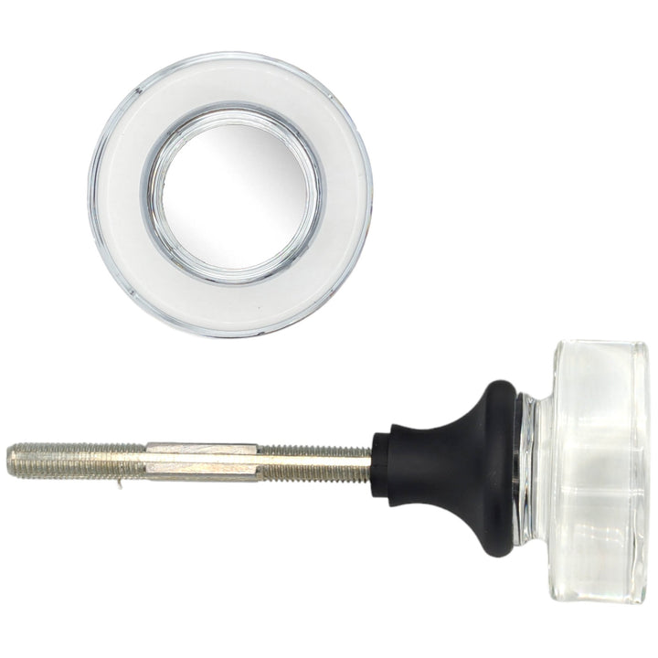 COPPER MOUNTAIN HARDWARE Round Crystal Spare Door Knobs