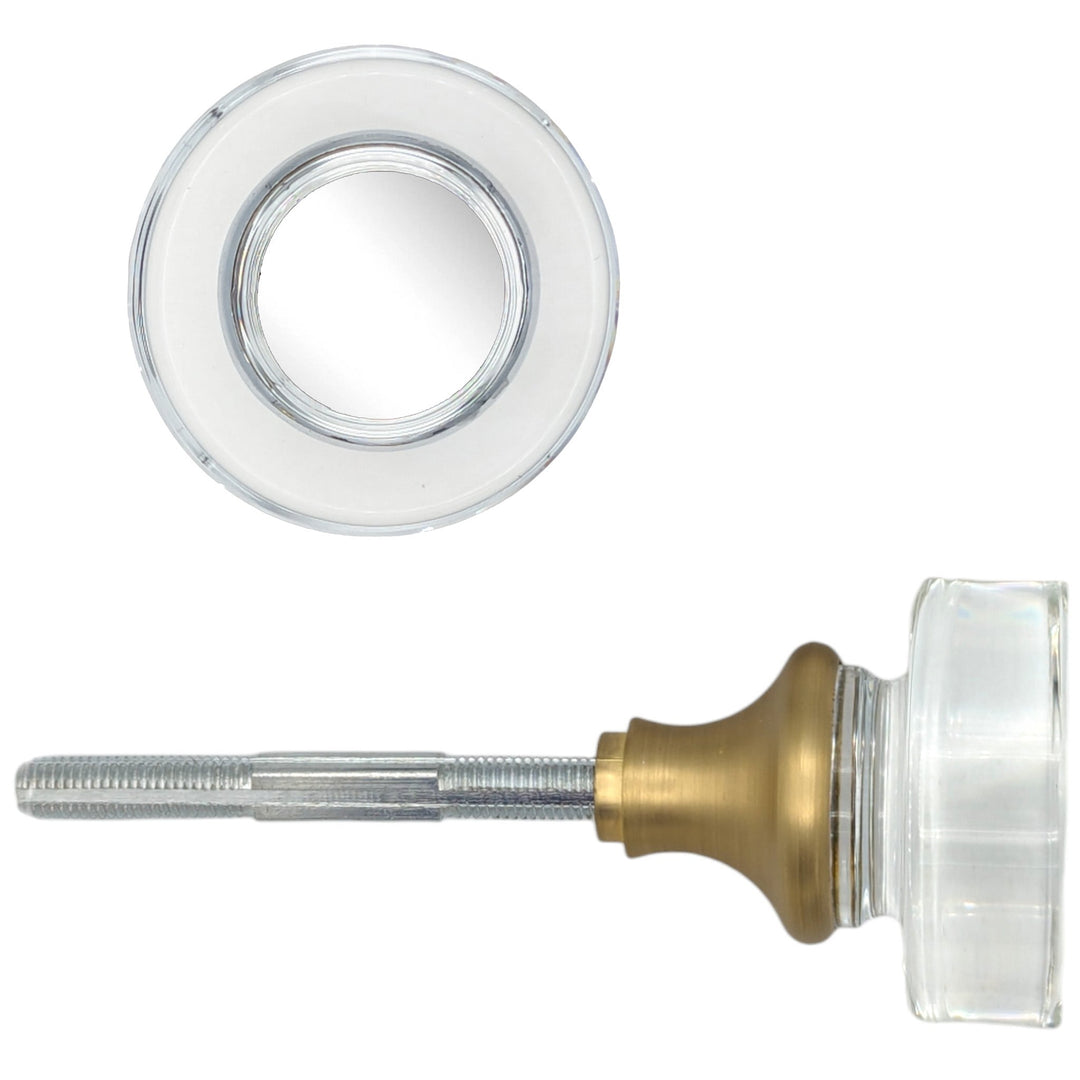 COPPER MOUNTAIN HARDWARE Round Crystal Spare Door Knobs