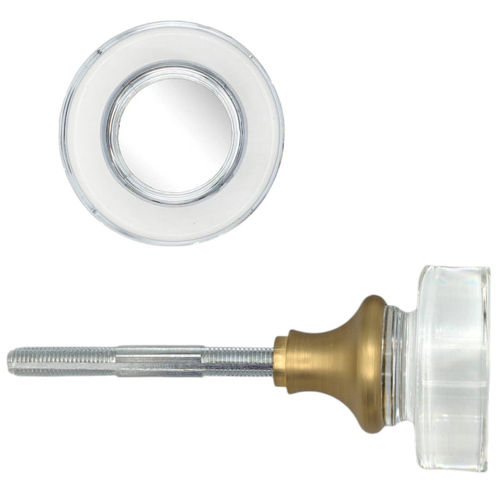 COPPER MOUNTAIN HARDWARE Round Crystal Spare Door Knobs