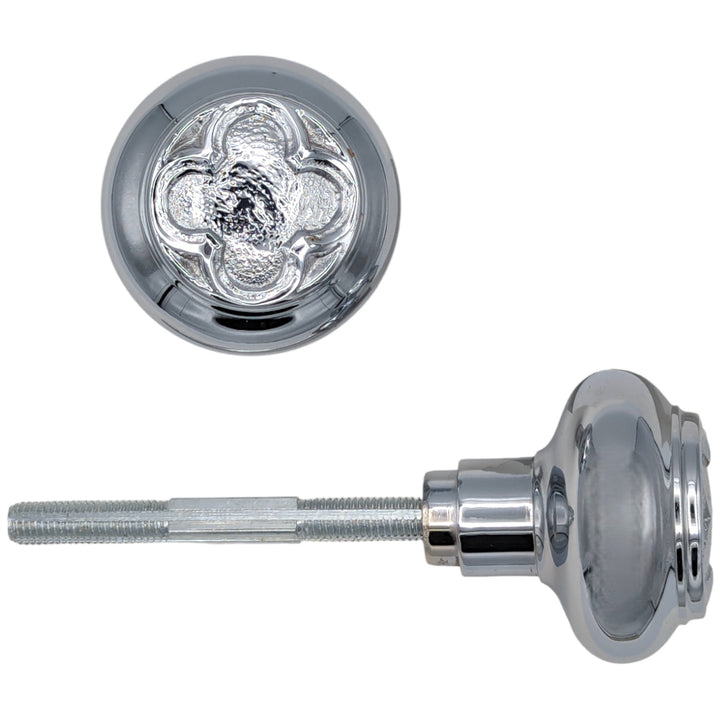 Clover Solid Brass Spare Door Knob Set (Several Finishes Available) COPPER MOUNTAIN HARDWARE