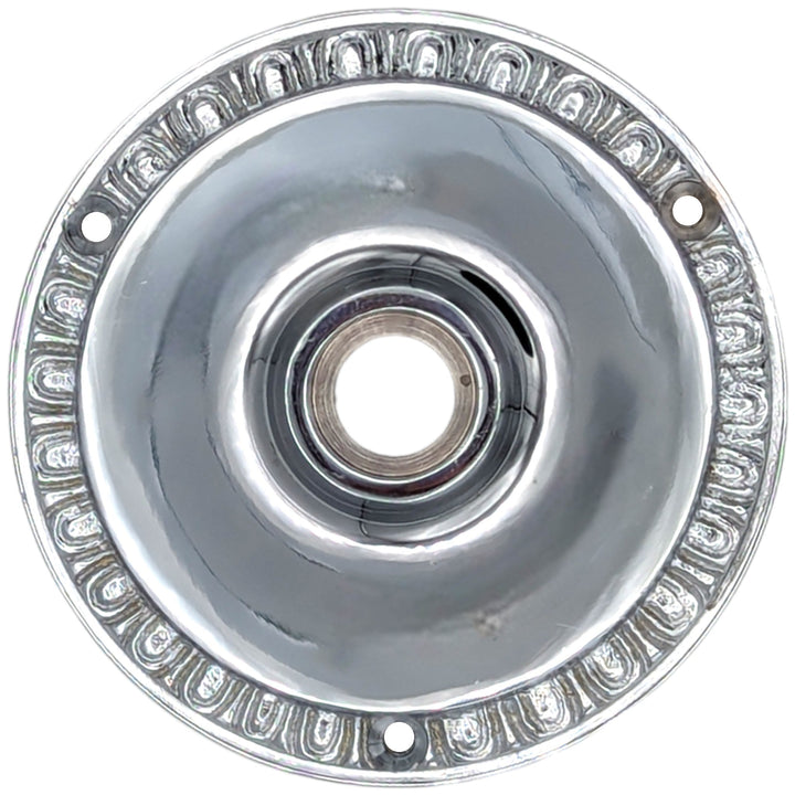 Egg & Dart Solid Brass Rosette (Several Finishes Available) COPPER MOUNTAIN HARDWARE