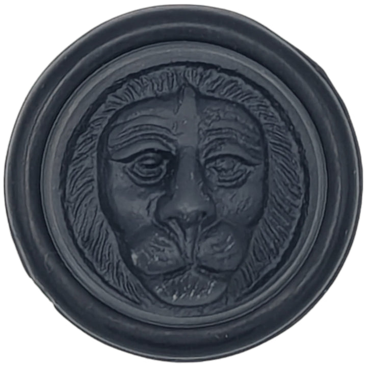 Lion Head Brass Floor Mount Door Stop (Several Finishes Available) COPPER MOUNTAIN HARDWARE